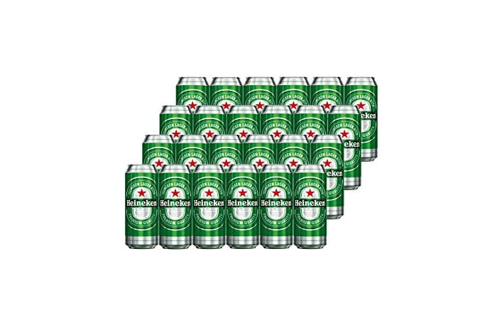 Producto Heineken Cerveza - Caja de 24 Latas x 500 ml - Total