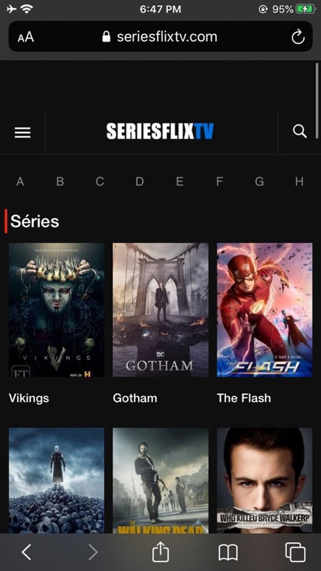 App SITE PARA ASSISTIR SÉRIES!