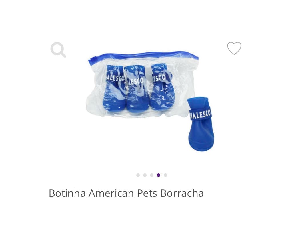 Product Botinha American Pets Borracha