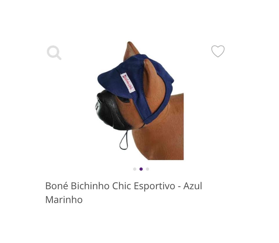 Product Boné Bichinho Chic Esportivo - Azul Marinho