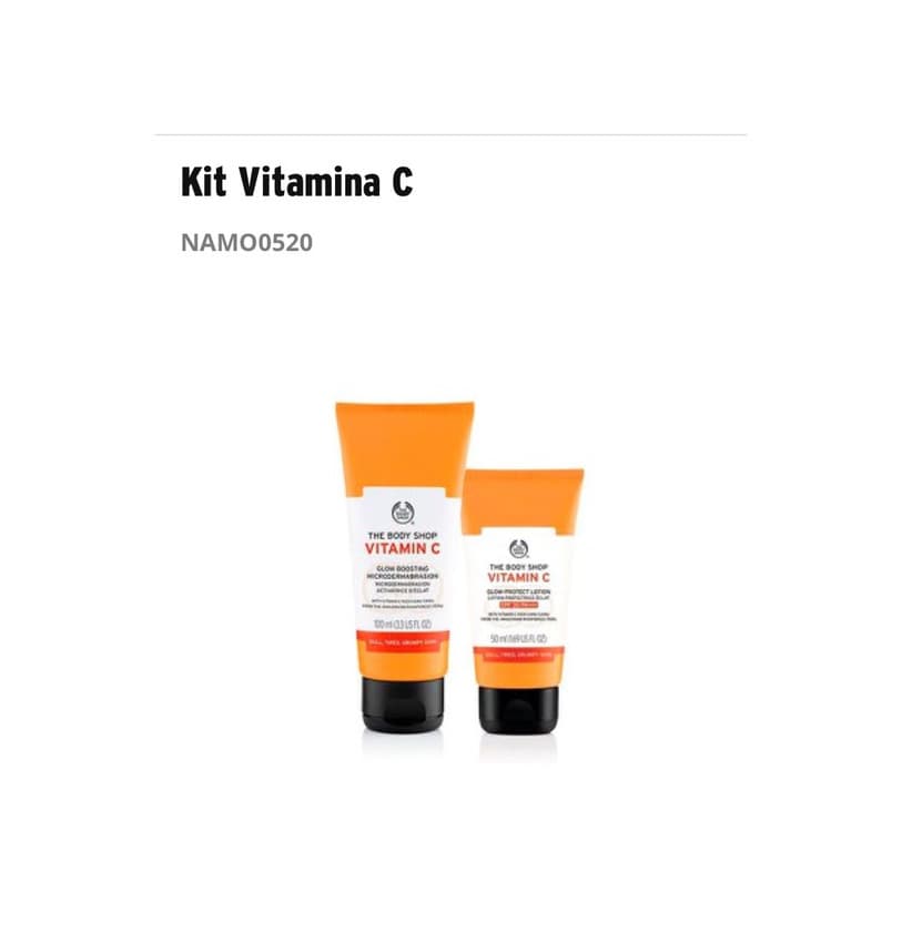 Product Vitamina C kit the body shop