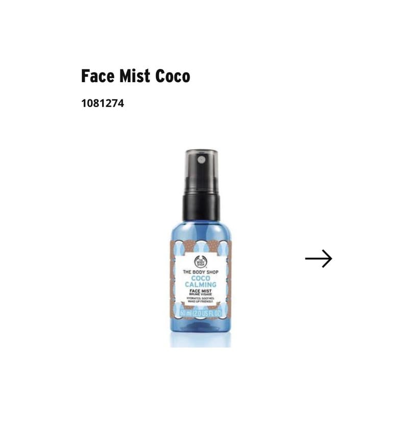 Product Face Mist Coco