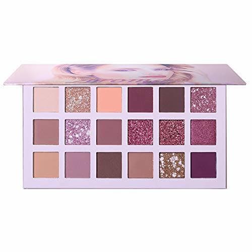 Beauty Ucanbe Nuevo 18 Colores Maquillaje Paleta de Sombra de Ojos Brillo Mate