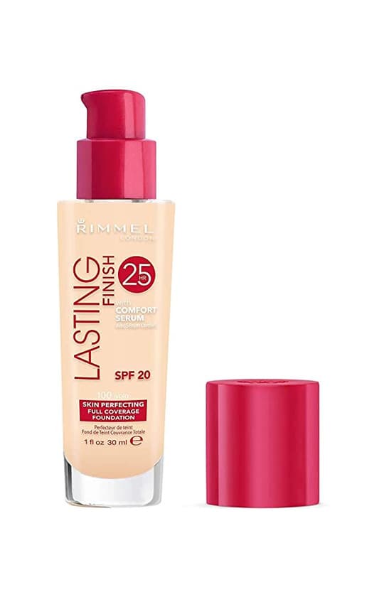 Beauty Rimmel London Lasting Finish Foundation 25H Base de Maquillaje Tono 400 Natural