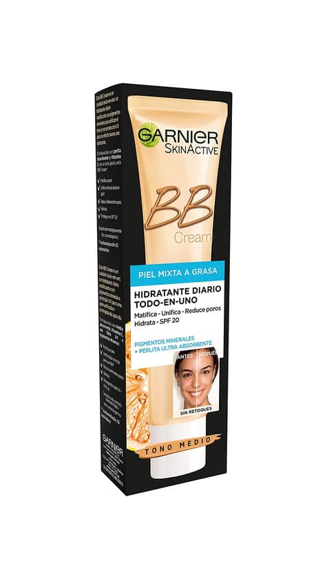 Beauty Garnier BB Cream, Crema correctora y anti-imperfecciones