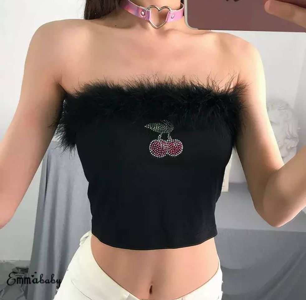 Moda Cherry crop top 🍒