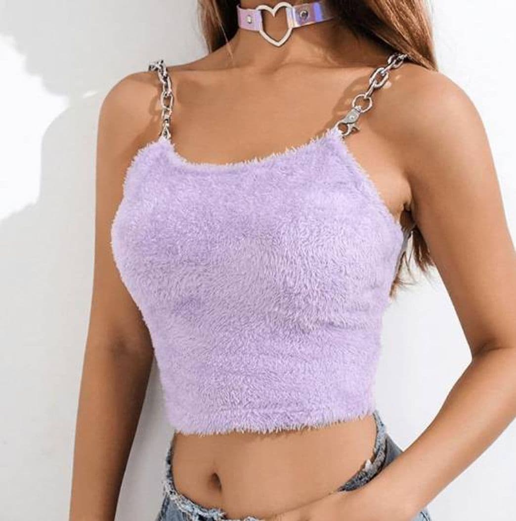 Moda Chain purple top