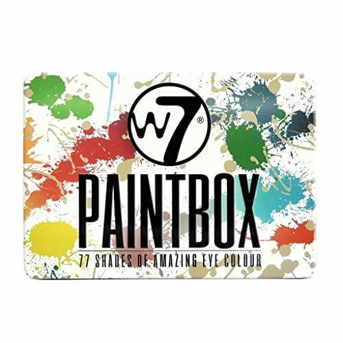 Beauty W7 Paint Box Paleta de 77 Sombras de Ojos