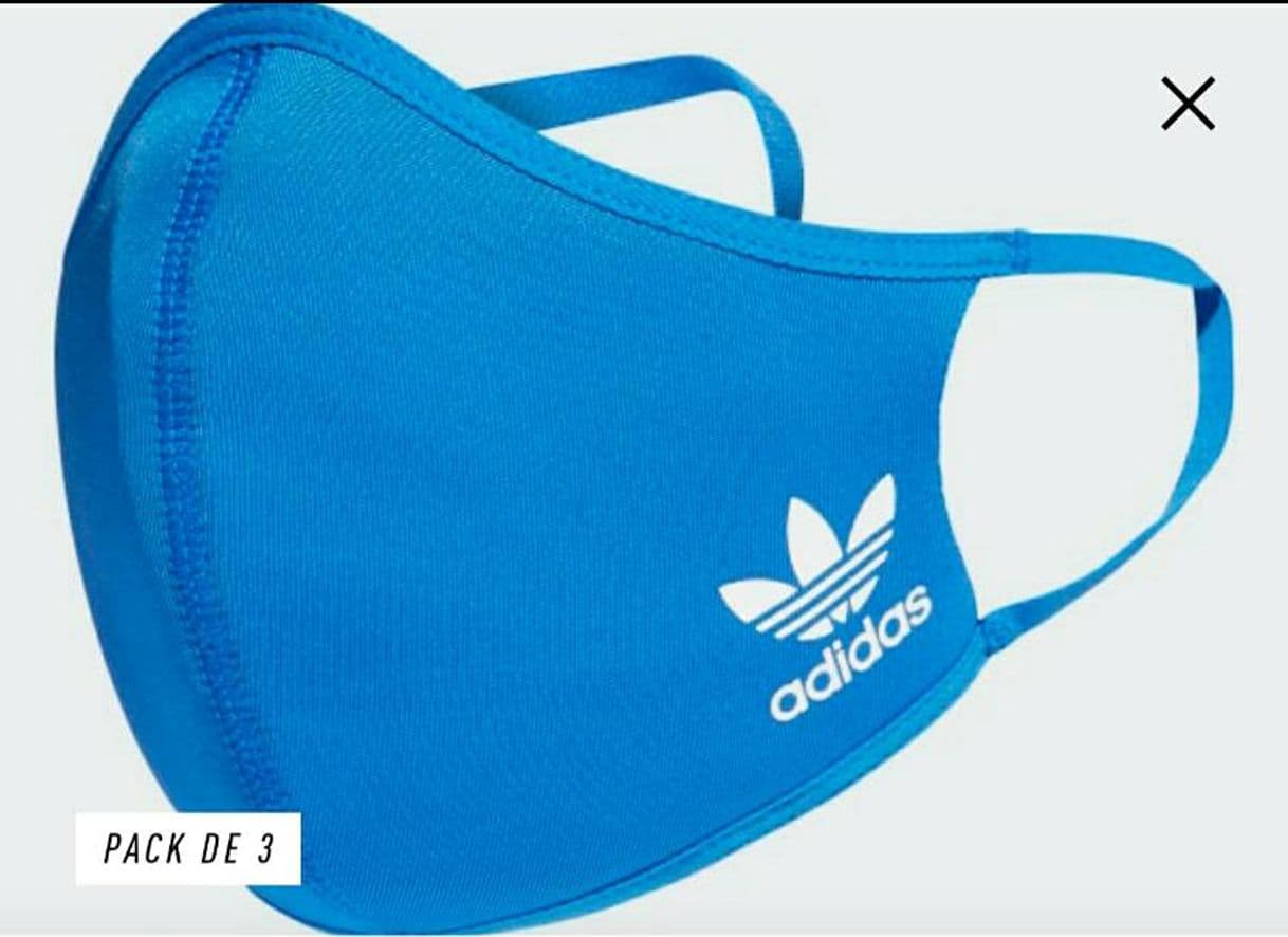 Moda Mascarillas adidas 