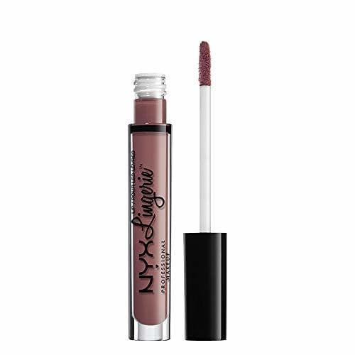 Belleza NYX Professional Makeup Pintalabios Lip Lingerie Liquid Lipstick, Acabado cremoso y mate,