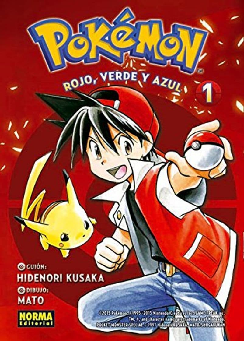 Libro Pokémon. Rojo