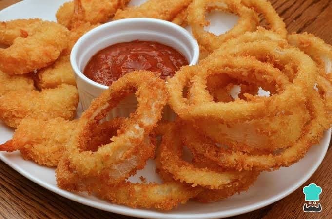 Moda Onion Rings (anéis de cebola) 