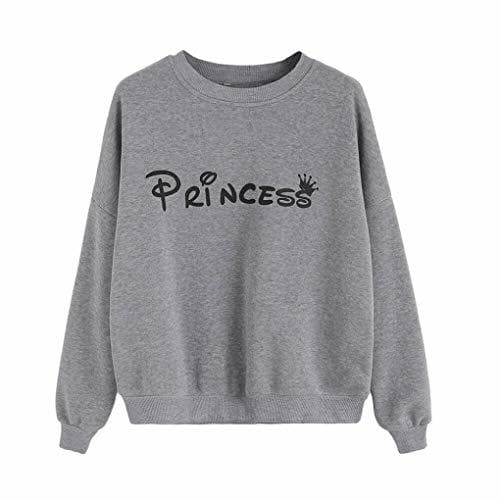 Fashion Overdose Sudadera Mujeres Manga Larga Blusa Carta Imprimir Sudadera Pullovers OtoñO CáLido