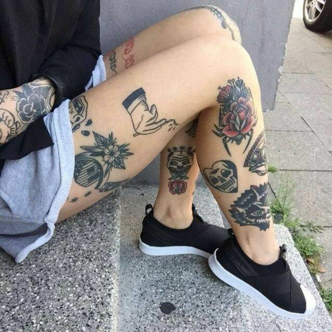 Moda Estilo tatuagem