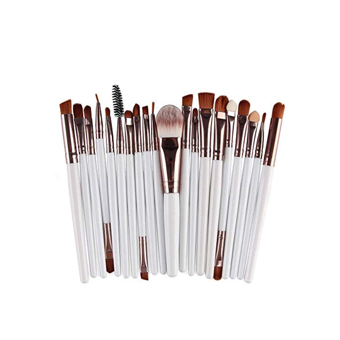 Product GONGFF Goodfaces Makeup Brush Set Pinceles de Maquillaje Profesional PremiumCepillo de Base sintética Mezcla de Polvos para la Cara Correctores de Rubor Cosméticos para Ojos Kits de Pinceles de maq