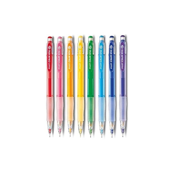 Product Pilot Color Eno 0.7Mm Automatic Mechanical Pencil 8 Color Set