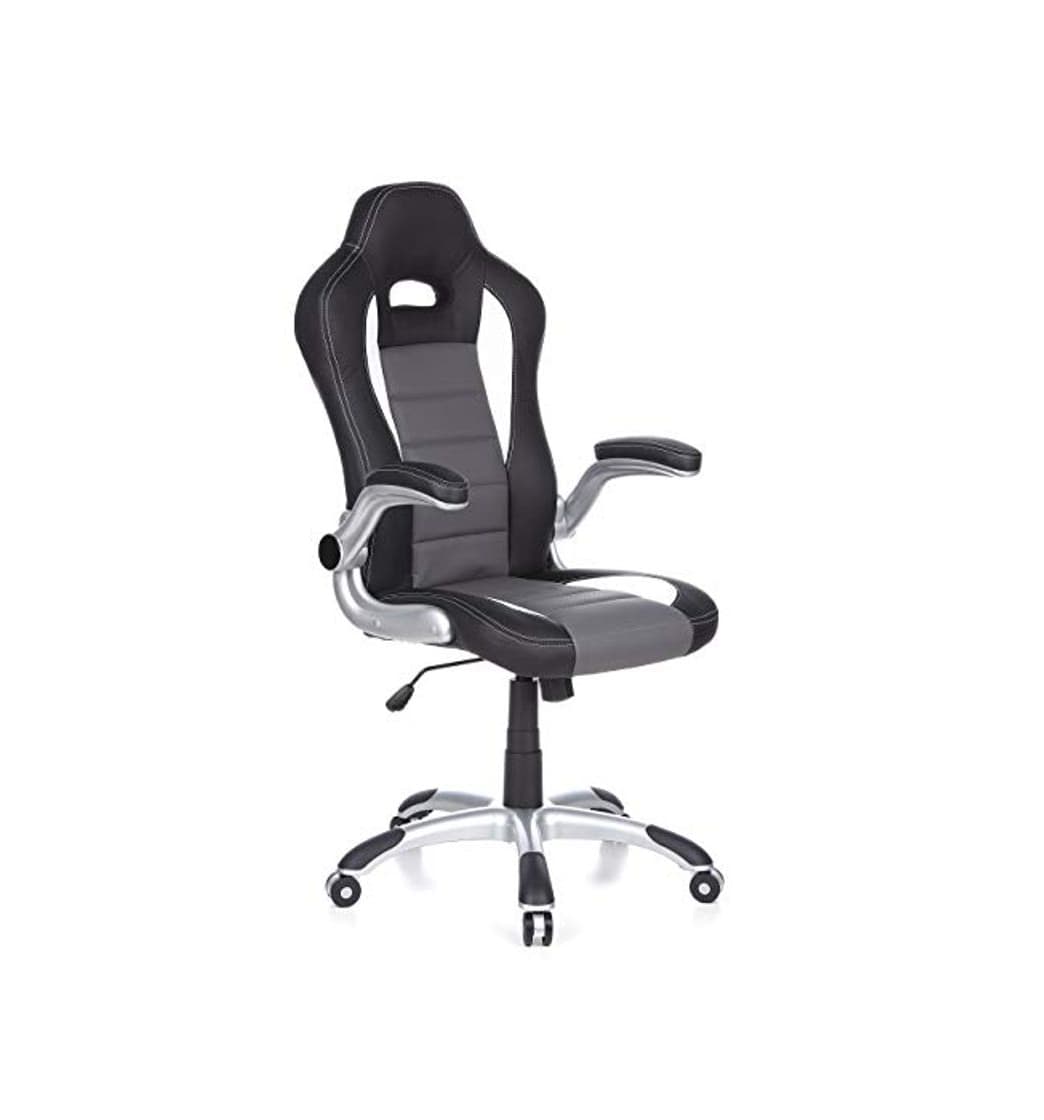 Producto hjh OFFICE 621710 Silla Gaming Racer Sport Piel sintética Negro