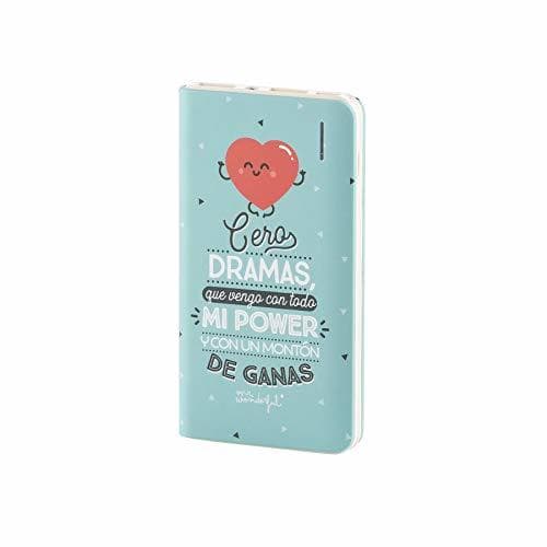 Producto Mr Wonderful Batería Externa 6000 mAh - 2 Puertos de Carga