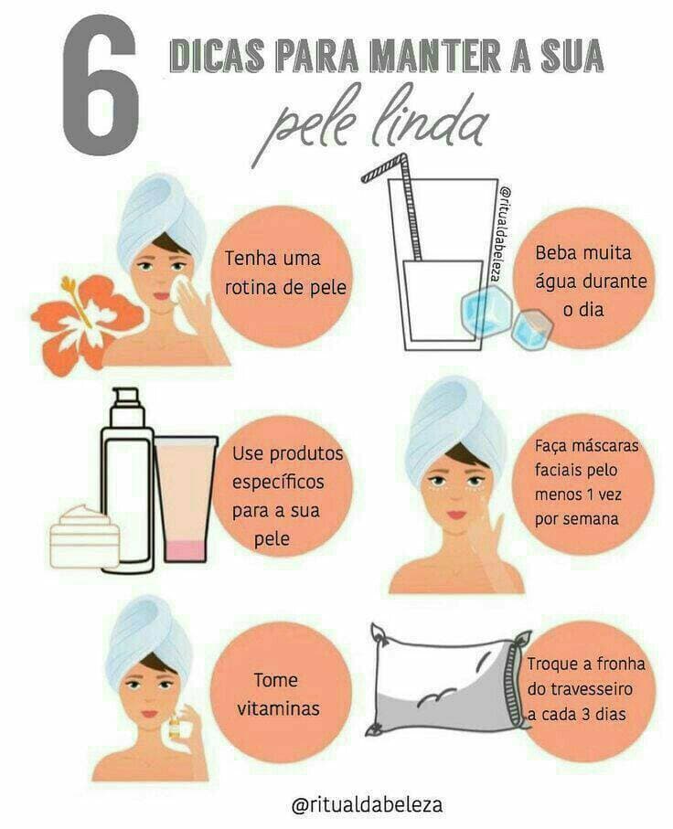 Moda 6 dicas para sua pele💗