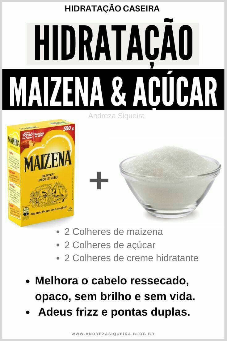 Moda Maizena+ Açúcar💡