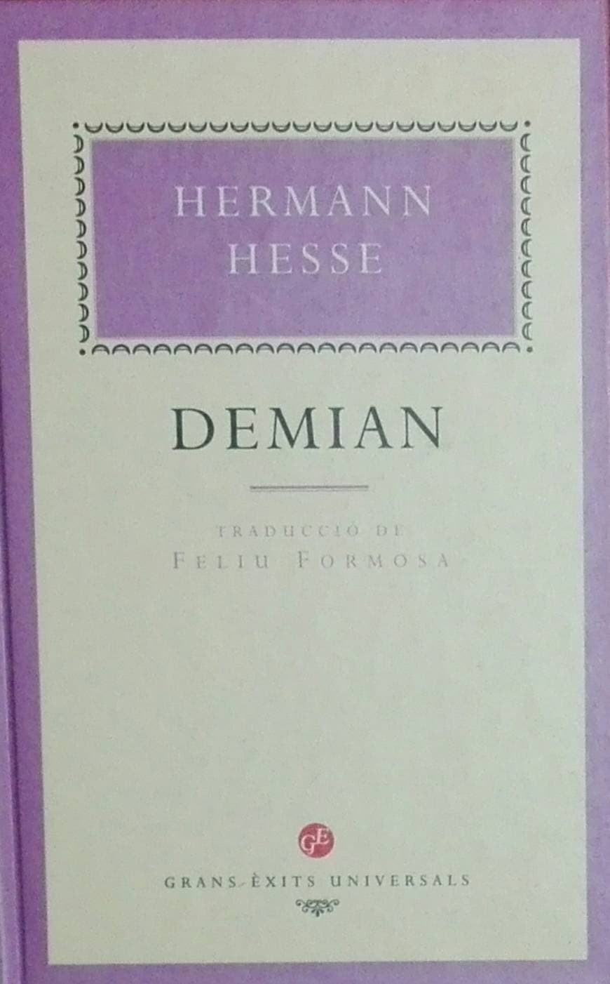 Book Demian