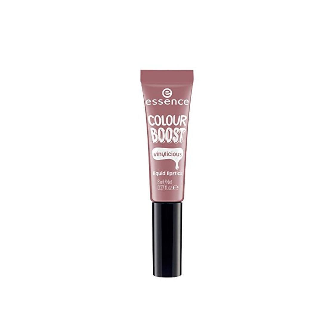 Belleza Essence barra de labios liquida colour boost vinylicious 04 woody rosy.