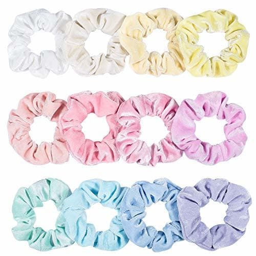 Beauty Whaline Scrunchies de Pelo de Tema Macaron