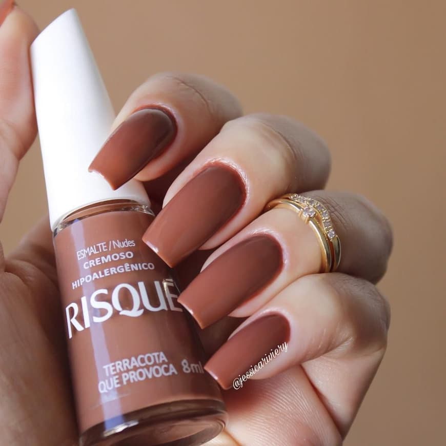 Fashion Esmalte Risque Linda,Leve e Nude