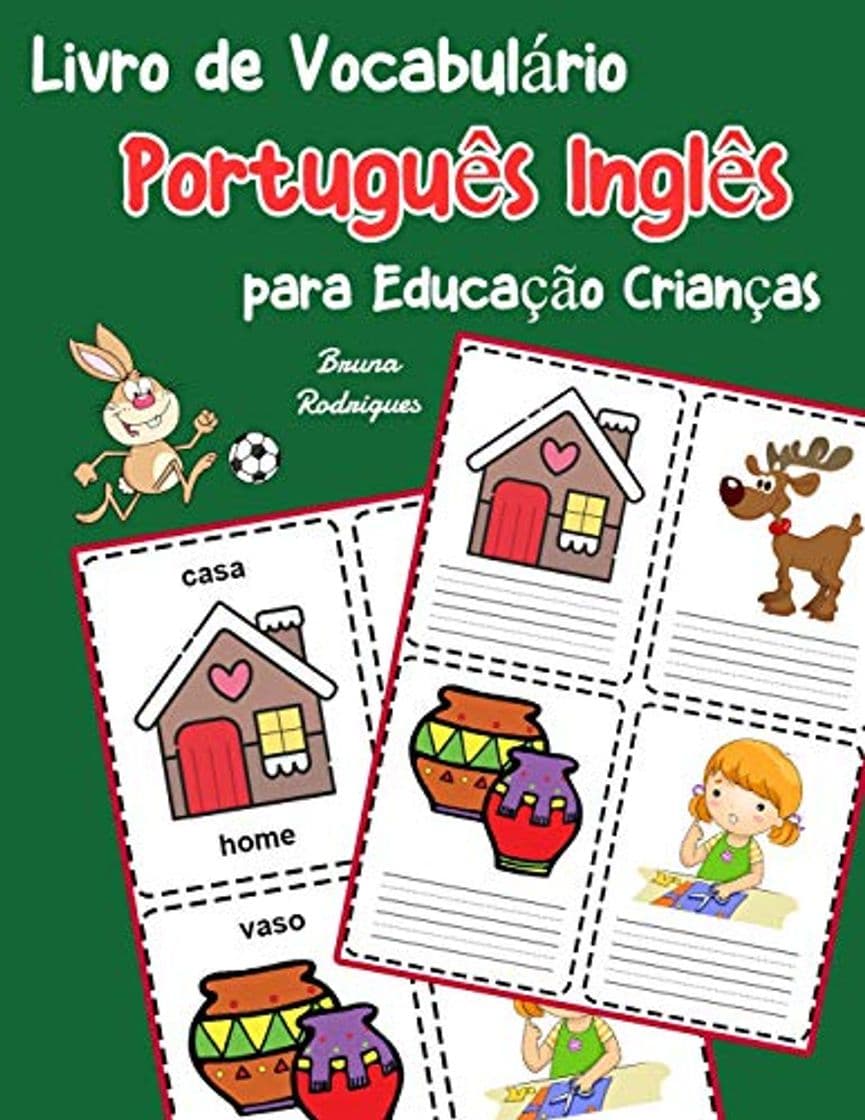 Libro Livro de Vocabulário Português Inglês para Educação Crianças: Livro infantil para aprender