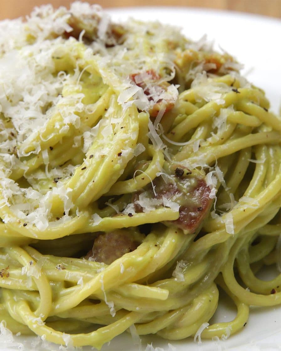 Fashion Avocado Carbonara Recipe by Tasty