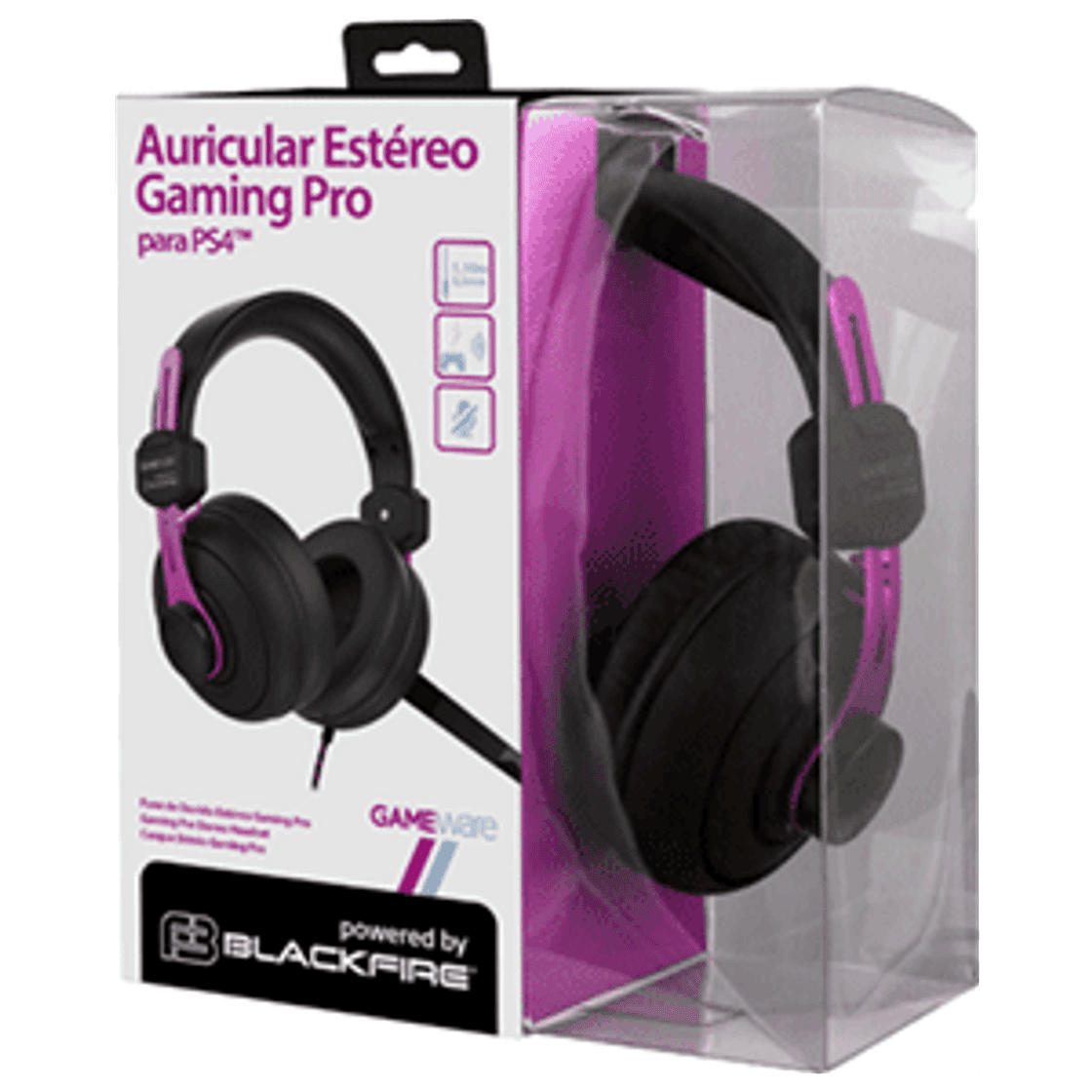 Moda Auriculares Estéreo Gaming Pro GAMEware by Blackfire - Game