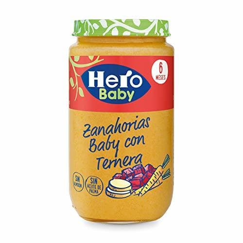 Producto Hero Baby - Zanahorias Baby Delicias De Ternera 235 gr - Pack