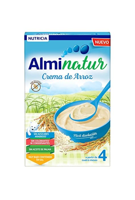 Producto Alminatur Papilla de crema de arroz a partir de los 4 meses