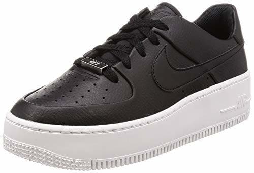 Product Nike W AF1 Sage Low, Zapatillas para Mujer, Negro