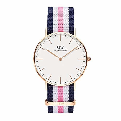 Fashion Daniel Wellington 0506DW - Reloj con correa de acero para mujer