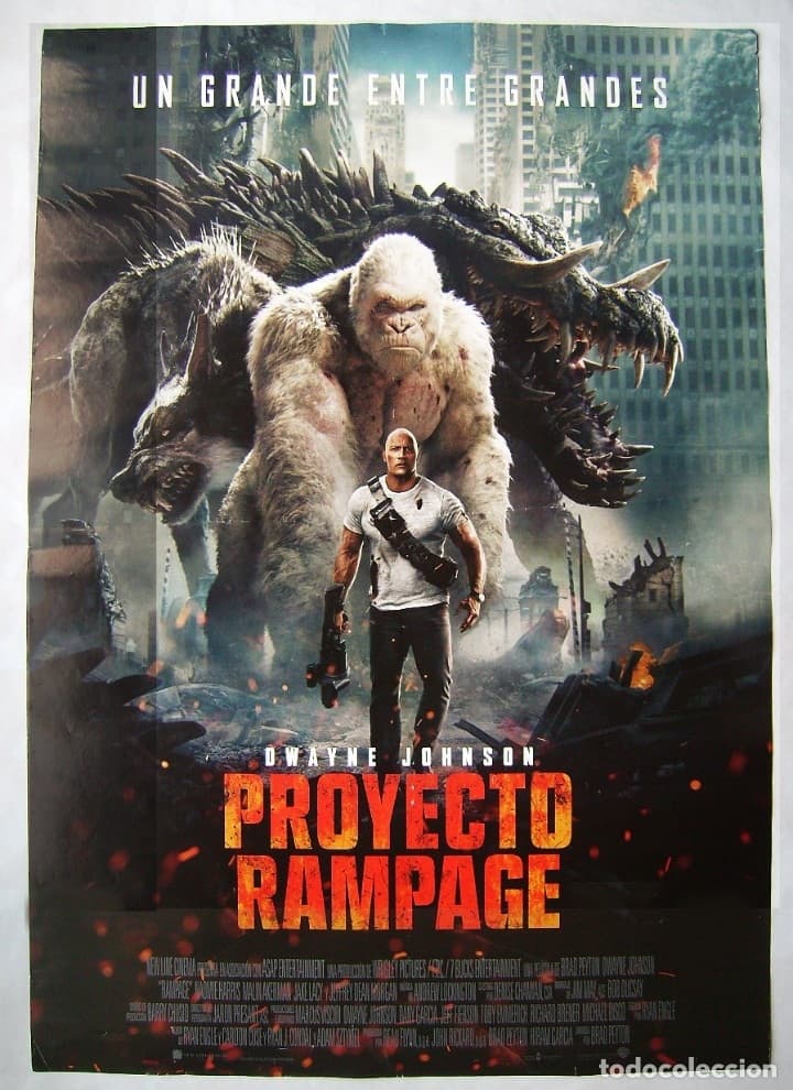 Película Proyecto rampage 