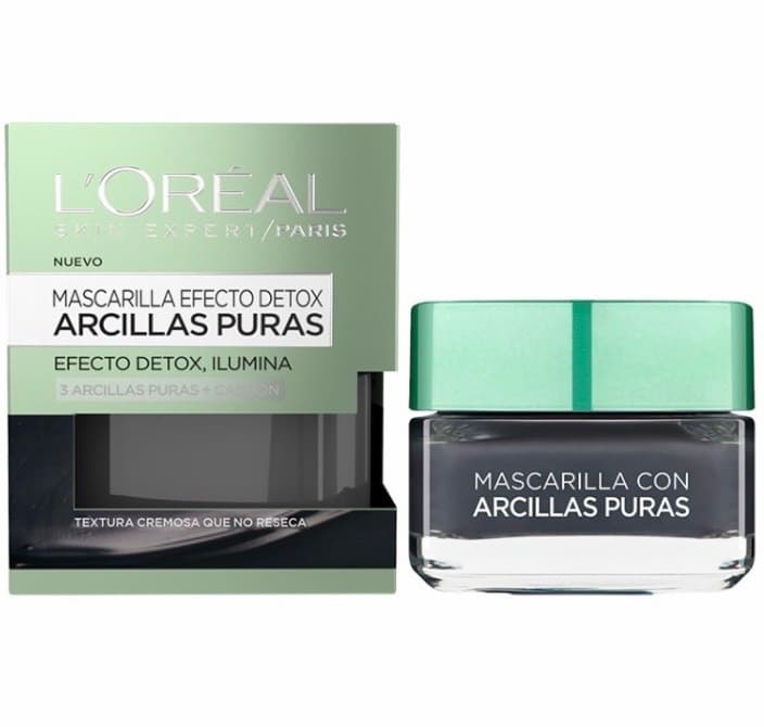 Fashion L'Oréal Paris - Mascarilla efecto detox arcillas puras 