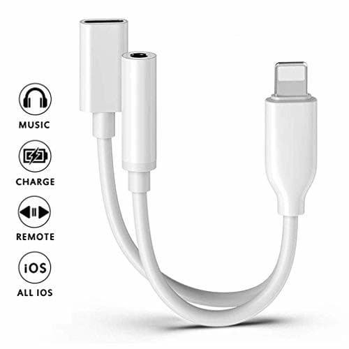 Electrónica Adaptador de Auriculares para iPhone 8 Adaptador Conector de Auriculares 3.5 mm