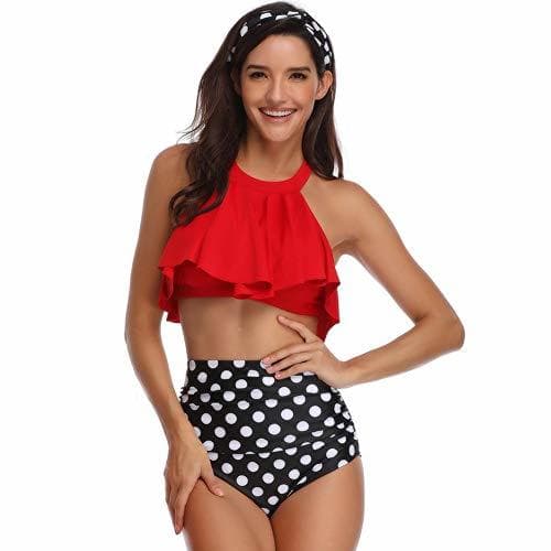 Producto Lover-Beauty Ropa de Baño Mujer con Niña Dos Piezas Floral Playa Verano