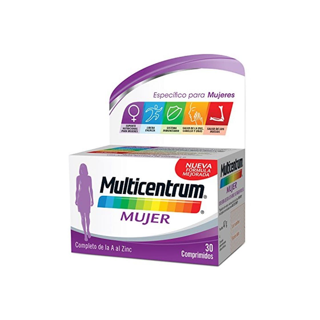 Producto Multicentrum Mujer Complemento Alimenticio con 13 Vitaminas y 11 Minerales