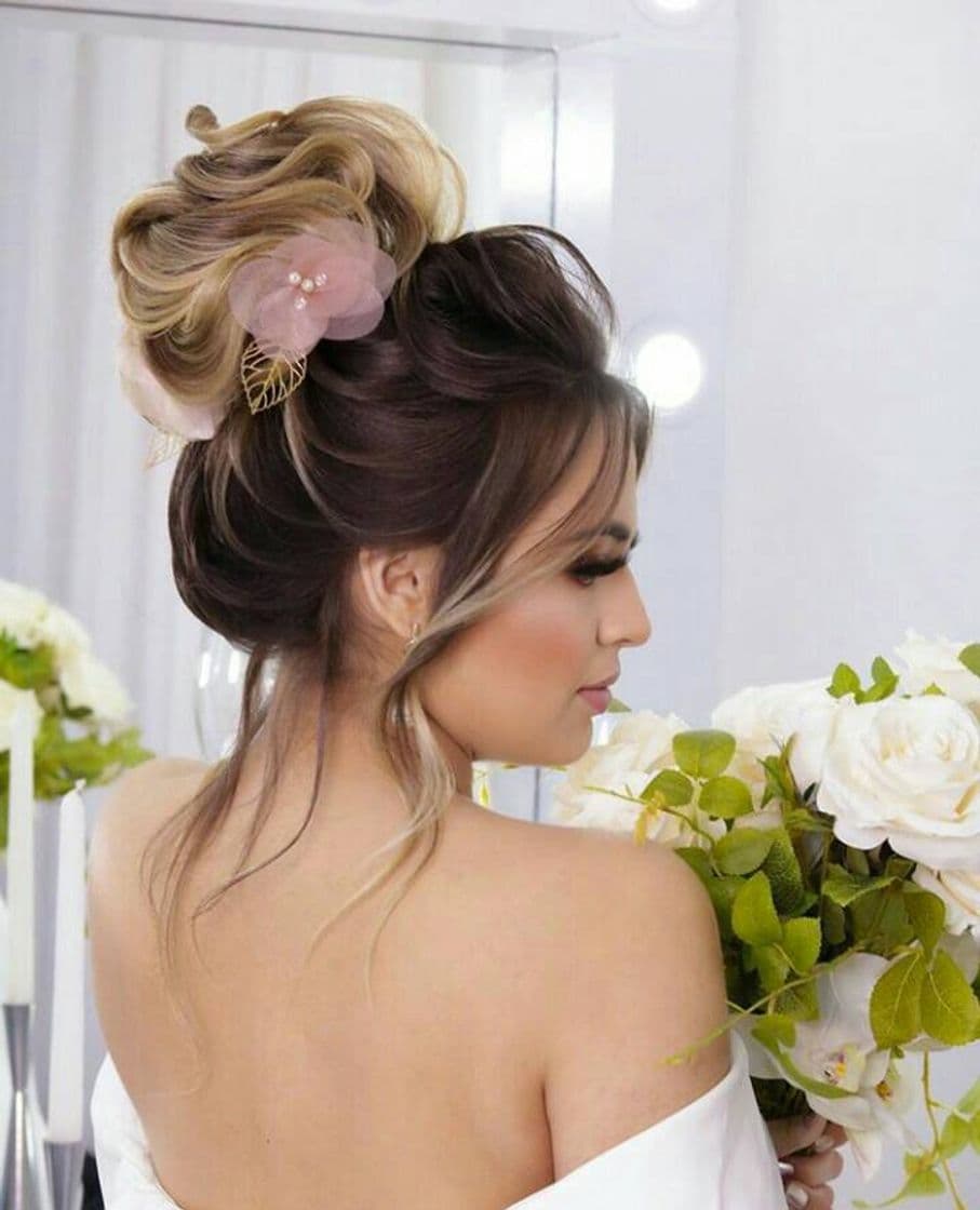 Moda Lindo penteado