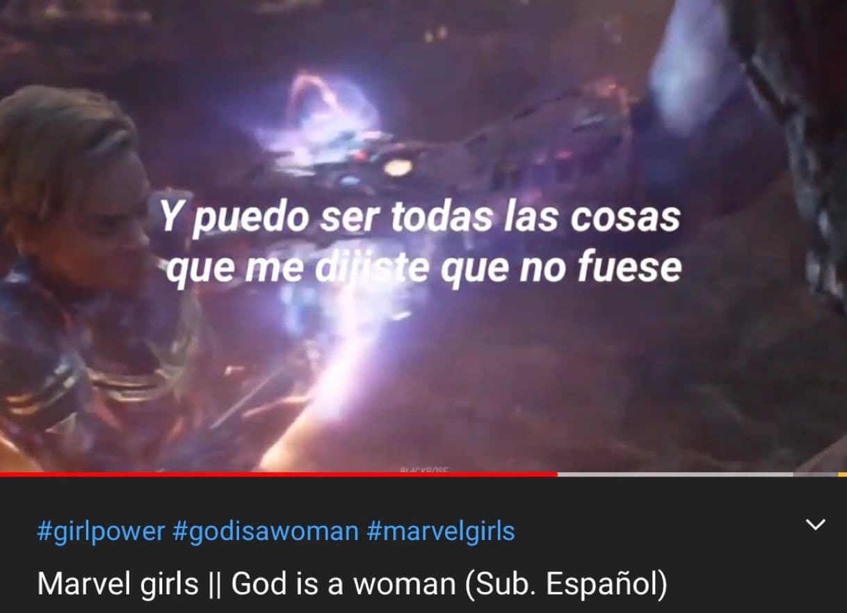 Fashion Marvel girls || God is a woman [ESPAÑOL].