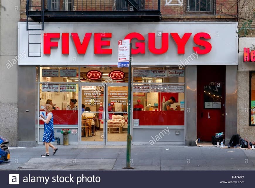 Restaurantes Five Guys Brooklyn - Park Slope