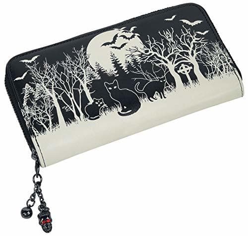 Producto Banned Apparel Woodland Gótico Gatito Murciélagos horror punk Cartera