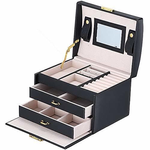 Producto BalladHome Caja Joyero con Espejo Caja para Joyas joyero Caja de Joyas