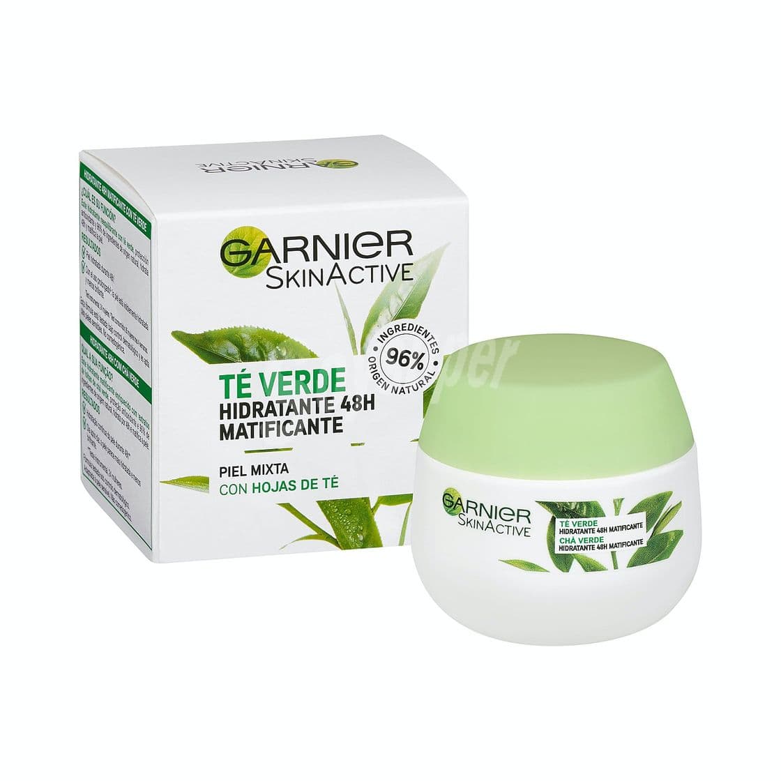 Moda Garnier Chá verde crema facial