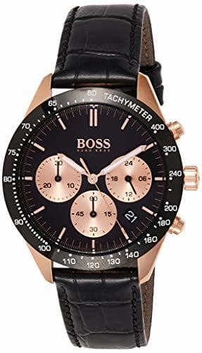 Product Hugo BOSS Reloj Cronógrafo para Hombre de Cuarzo con Correa en Cuero