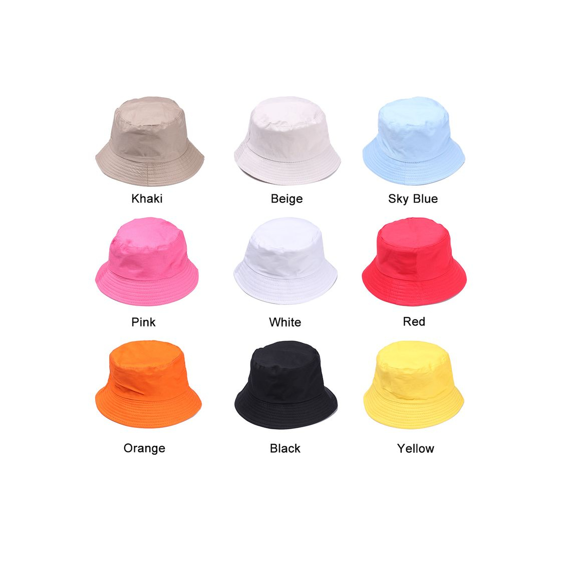 Producto Sombrero del Pescador Algodón Plegable Bucket Hat Unisex Al Aire Libre Proteccion