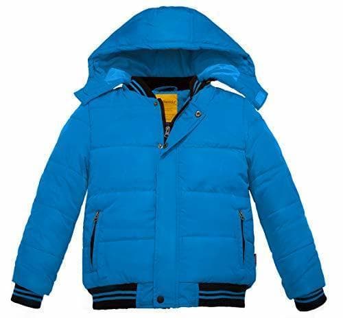 Producto Wantdo Abrigo Acolchado de Invierno para Niño con Capucha Extraíble a Prueba