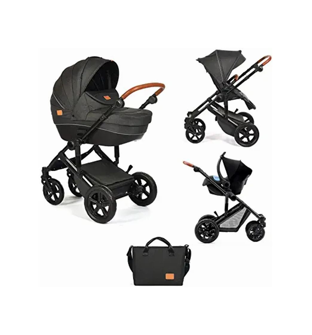 Producto Hauck Pacific 4 Shop N Drive - carro de bebe de 7-piezas,